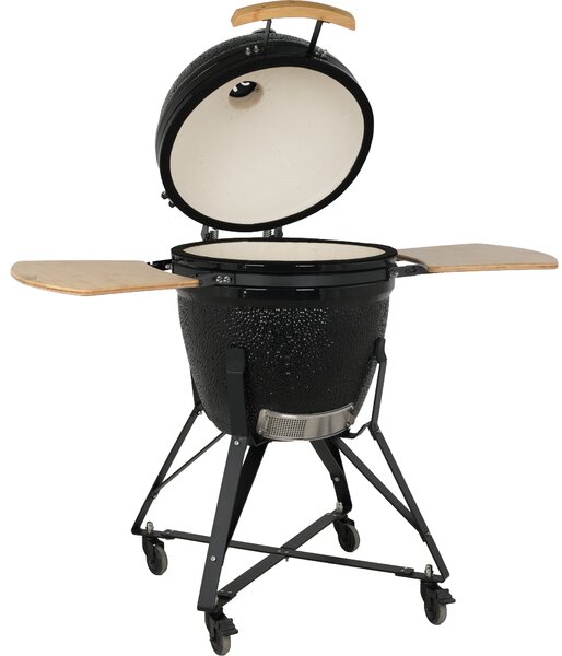 Keramický Kamado BBQ gril BestBerg BBGK-55B / Ø 46 cm / černá