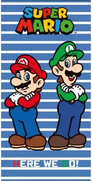 Carbotex osuška Super Mario a Luigi 70x140 cm