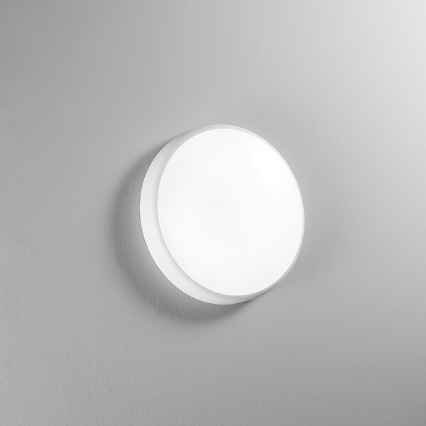 FANEUROPE FAN EUROPE Venkovní nástěnné svítidlo ALWAYS bílá, LED, IP65, 33 x 7 cm, CCT, senzor pohybu, 15/20/25W