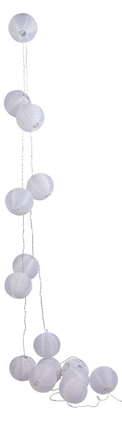 Livarno home Světelný LED řetěz XXL (bílé, koule) (100373147001)