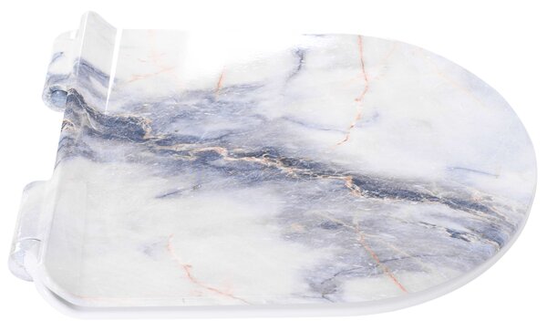 Toilet seat CARLO GRANIT SHINY DUROPLAST SLIM
