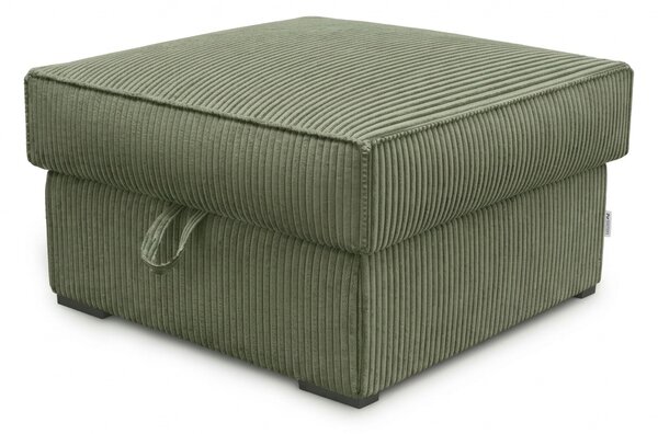 Taburet SMART COSARO XL s úložným prostorem 71x71 cm, mentolový