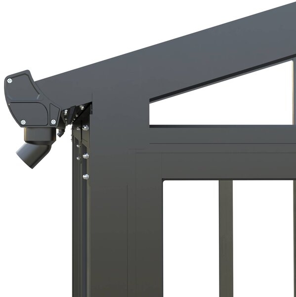 Luxusní zimní zahrada BestBerg PZ-QA9 / 16,5 m² / 300 x 548 x 312 cm / antracit