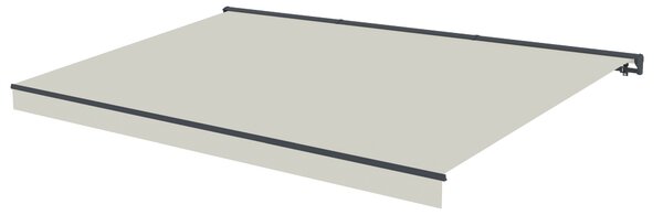 Elektrická markýza s LED osvětlením BestBerg BBSU-EL495BG / 495 x 300 cm / béžová