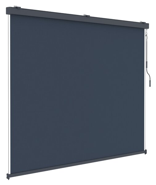 Boční zástěna pro bioklimatickou pergolu BestBerg BBP-W279 / 279 × 204 cm / šedá
