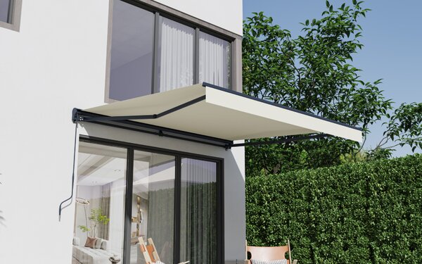 Elektrická markýza BestBerg BBSU-E350BG / 350 x 300 cm / béžová