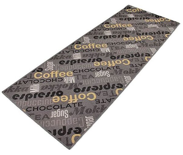 Breno Kusový koberec CAPPUCCINO 49, 67x180 cm, Šedá