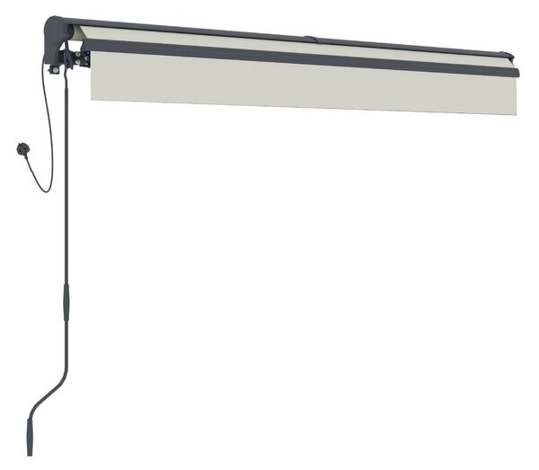 Elektrická markýza BestBerg BBSU-E295BG / 295 x 250 cm / béžová