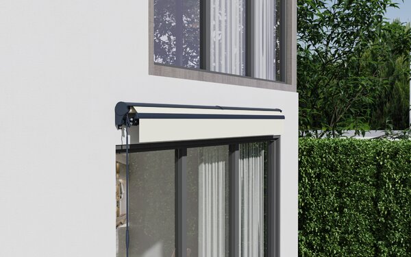 Elektrická markýza BestBerg BBSU-E295BG / 295 x 250 cm / béžová