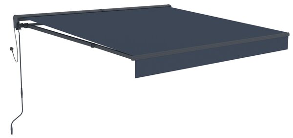 Elektrická markýza BestBerg BBSU-E295CG / 295 x 250 cm / šedá