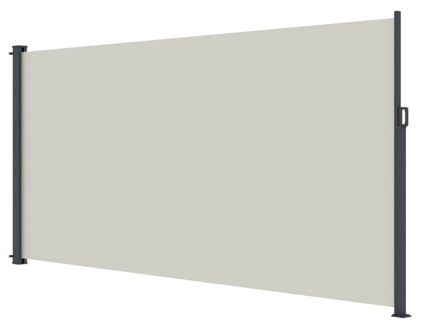 Zatahovací markýza/boční zástěna BestBerg BBSU-S400CG / 180 × 400 cm / béžová
