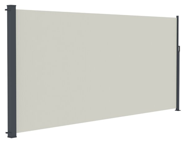 Zatahovací markýza/boční zástěna BestBerg BBSU-S400CG / 180 × 400 cm / béžová