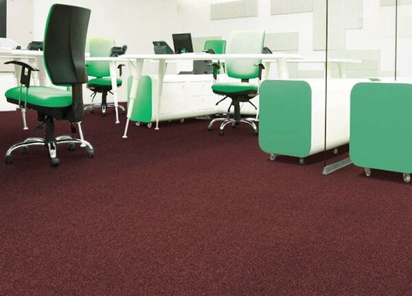 Breno Metrážový koberec OPTIMA SDE NEW 16, šíře 400 cm, Červená