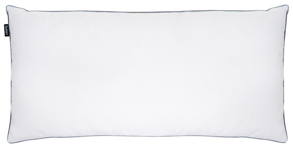 3komorový polštář na spaní TEIDE Nízká Kachní peří a chmýří 40 x 80 cm Bílá