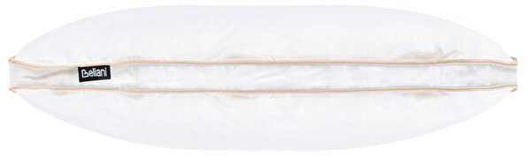 3komorový polštář na spaní ETNA Nízká Kachní peří a chmýří 40 x 80 cm Bílá