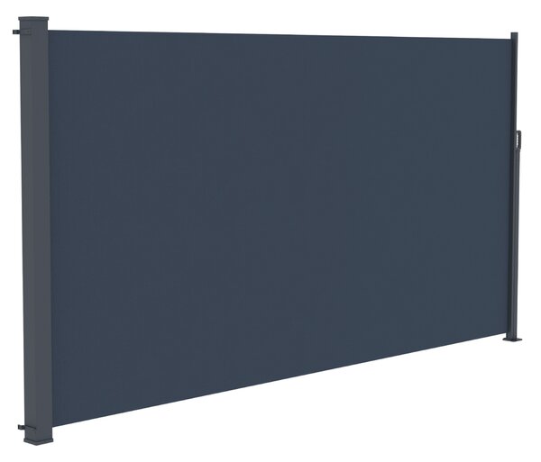 Zatahovací markýza/boční zástěna BestBerg BBSU-S350CG / 180 × 350 cm / šedá