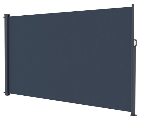 Zatahovací markýza/boční zástěna BestBerg BBSU-S350CG / 180 × 350 cm / šedá