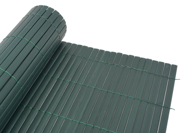 Umělá PVC rákosová rohož/zástěna BestBerg BBGD-23GN / 2 × 3 m / zelená
