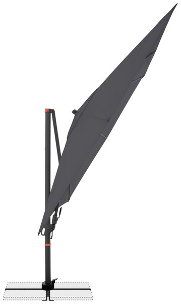 BOČNÍ SLUNEČNÍK 280/280 cm Doppler - Boční slunečníky