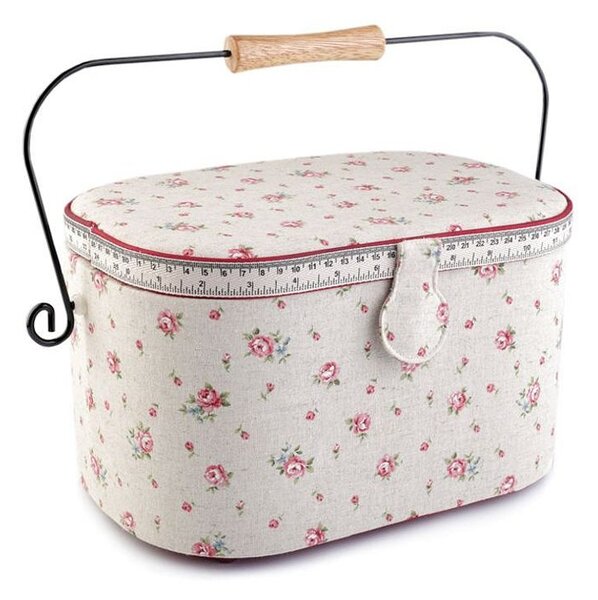 Kazeta na šití růžičky Country Rose