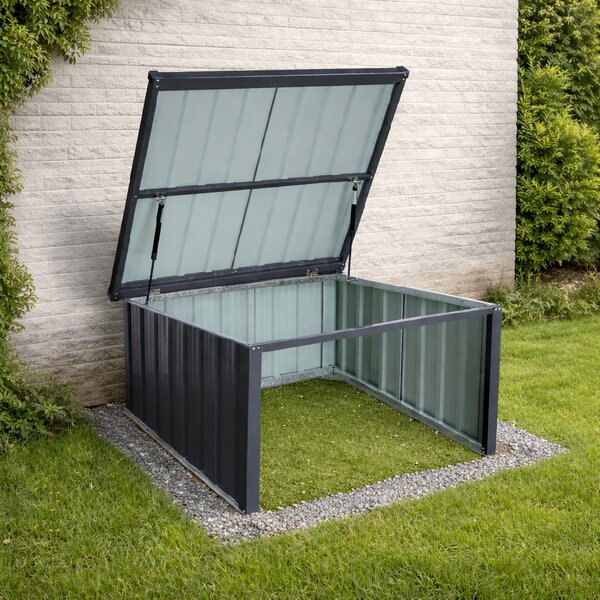 Garáž pro robotickou sekačku BestBerg BBLM-99A / 90 x 93 x 57 cm / antracit