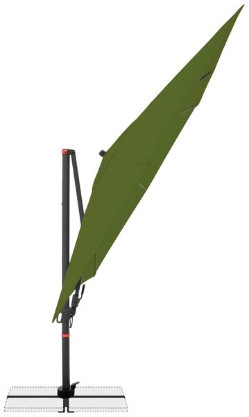 BOČNÍ SLUNEČNÍK 280/280 cm Doppler - Boční slunečníky