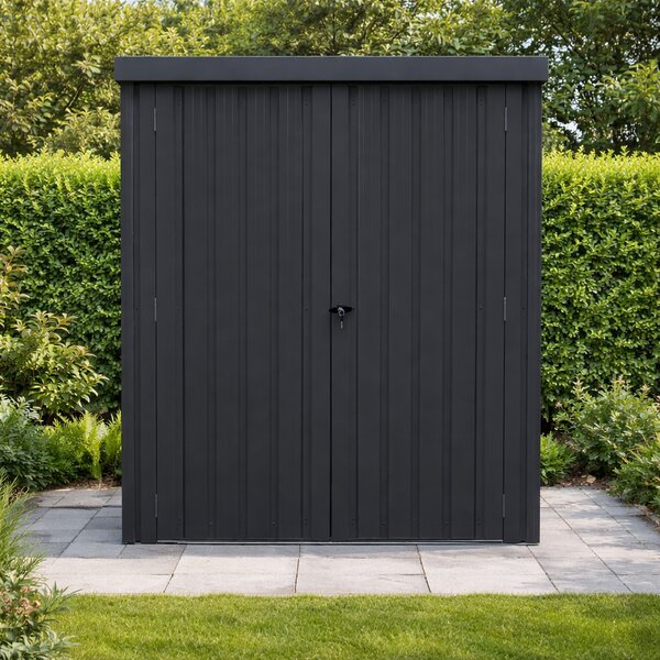 Zahradní domek BestBerg ZS-25A / 1,1 m² / 81 × 140 × 180 cm / antracit