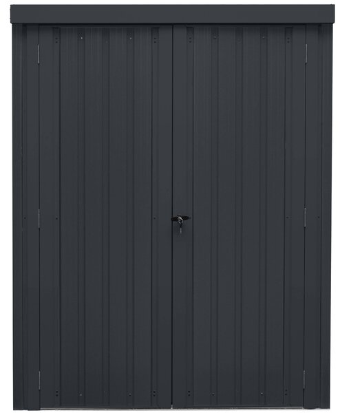 Zahradní domek BestBerg ZS-25A / 1,1 m² / 81 × 140 × 180 cm / antracit