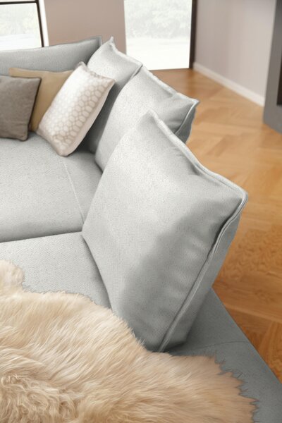 SEDACÍ SOUPRAVA, textil, krémová Chilliano - Sedací soupravy