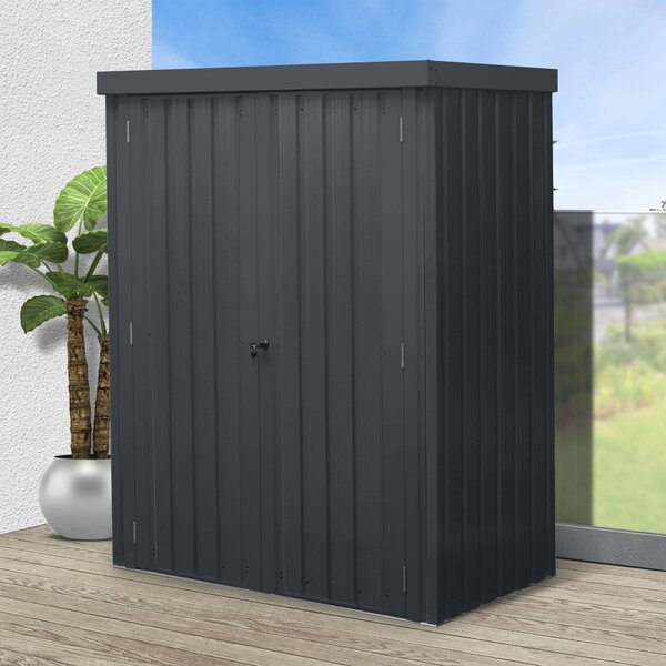 Zahradní domek BestBerg ZS-25A / 1,1 m² / 81 × 140 × 180 cm / antracit