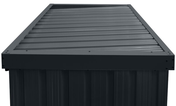 Zahradní domek BestBerg ZS-25A / 1,1 m² / 81 × 140 × 180 cm / antracit