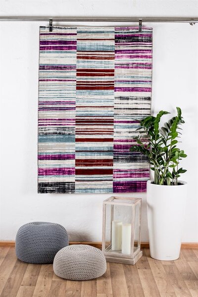 Velvet 3101/990, červený 115x170 cm