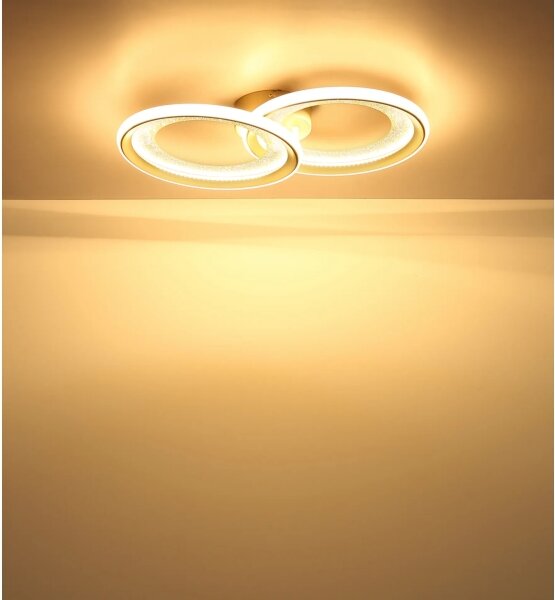 Globo 48064-30S - LED Stropní svítidlo GLITRA LED/30W/230V 3000K 31,5x52,5 cm