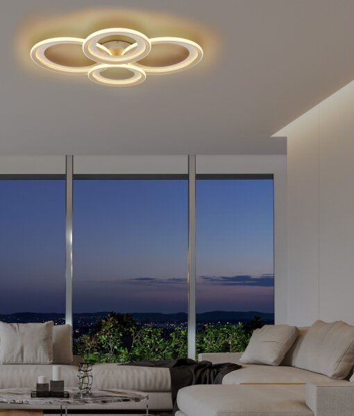 Globo 48064-50S - LED Stropní svítidlo GLITRA LED/50W/230V 3000K 64,5x85,5 cm