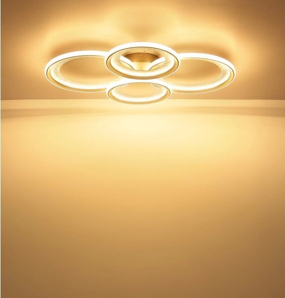 Globo 48064-50S - LED Stropní svítidlo GLITRA LED/50W/230V 3000K 64,5x85,5 cm