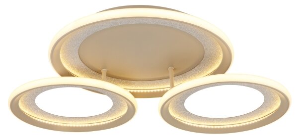 Globo 48064-40S - LED Stropní svítidlo GLITRA LED/40W/230V 3000K 60,5x62,5 cm