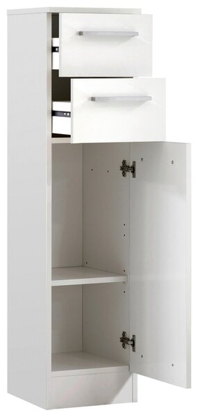 SPODNÍ SKŘÍŇKA, bílá, bílá, 30/119/33 cm Carryhome - Koupelnové série