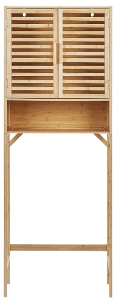 Skříňka do koupelny OKARCHE Bambus 63 cm Světle hnědá