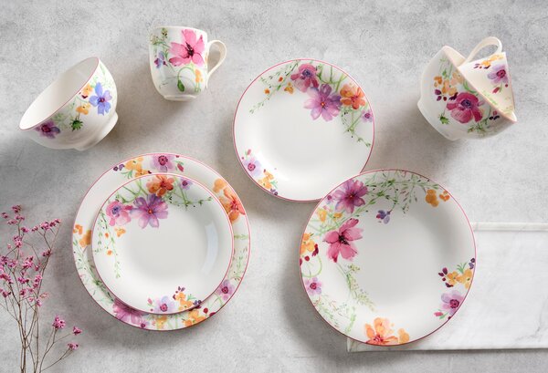 KOMBINOVANÁ SOUPRAVA 8dílné, porcelán keramika Villeroy & Boch - Kolekce nádobí