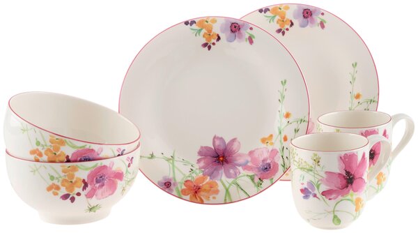 KOMBINOVANÁ SOUPRAVA 8dílné, porcelán keramika Villeroy & Boch - Kolekce nádobí