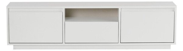Bílý TV stolek 160x42x30 cm Sentinel – Kalune Design