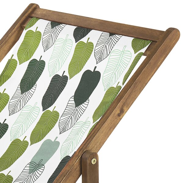 Sada 2 náhradních potahů na lehátko ANZIO/AVELLINO 113 x 44 cm Zelená