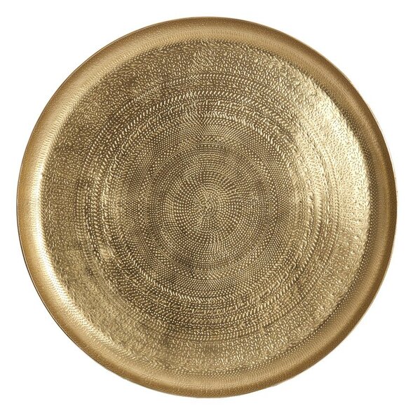 Kovový dekorační tác ø 34,5 cm Krosna – Light & Living