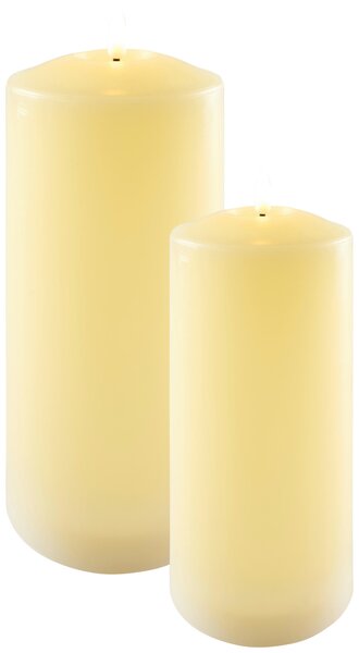LED SVÍČKA plast, přírodní materiály Ambia Home - LED svíčky
