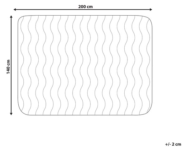 Chránič matrace z mikrovlákna FRESHGUARD MICRO 140 x 200 cm