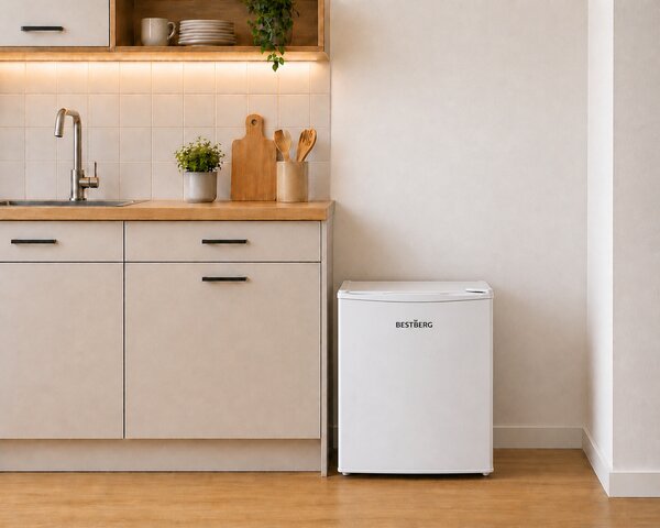 Mini chladnička BestBerg BBFR-48W / 45 l / bílá
