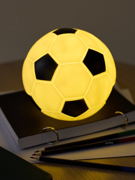 Sinsay - LED noční lampa ve tvaru fotbalového míče - bílá