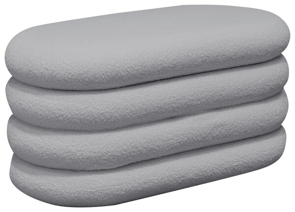 TRUHLOVÁ LAVICE, dřevo, textil, 85/42/42 cm Xora - Taburety