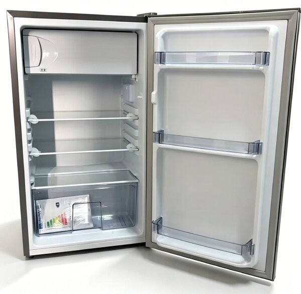 Chladnička BestBerg BBFR-95XS / 84 l / LED osvětlení / stříbrná