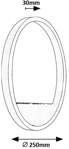 Rabalux Thrac nástěnné svítidlo 1x15 W hliník 71312